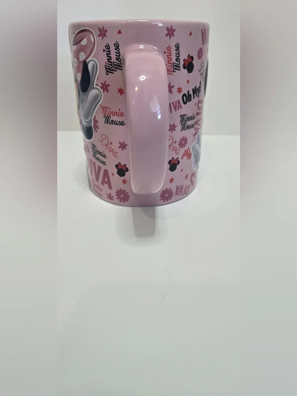 Disney Minnie Mouse Pink Ceramic Mug